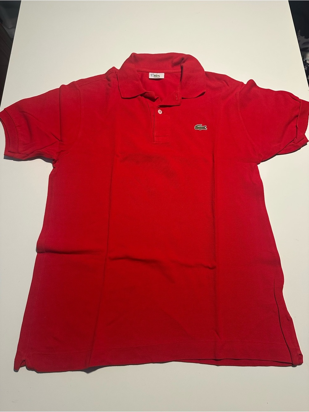 Lacoste Red Men's Polo Shirt